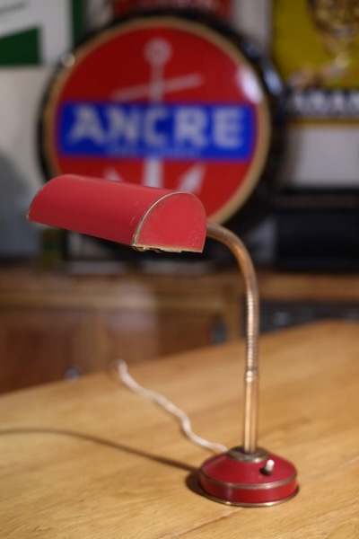 lampe de notaire ancienne 1930 laiton style pirouet